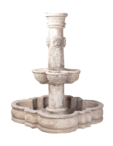 Stagioni Cast Stone Outdoor Garden Fountain Fountain Tuscan